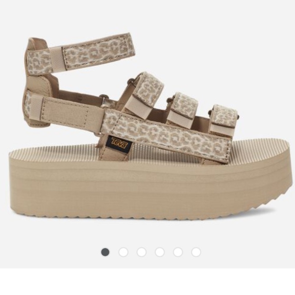 Teva  flatform Melvia dorinda sesame multi  gladiator sandal